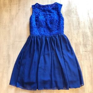 AZBRO Royal blue lace Formal dress